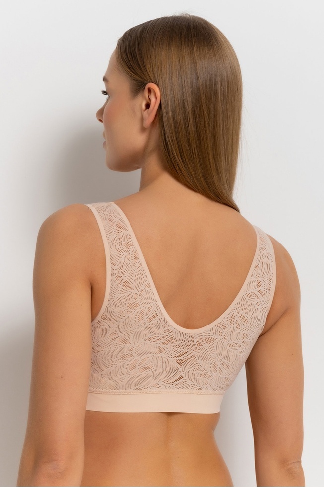 Бесшовный бюстгальтер-топ с плотной чашкой Soft Stretch Chantelle