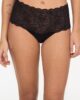 Женские высокие черные трусы-слипы one size Soft Stretch Chantelle